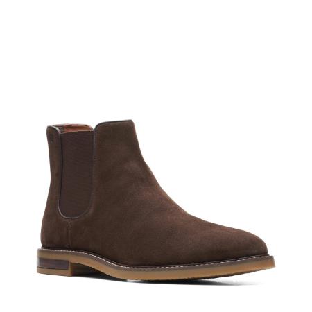 Мужские челси Clarks Jaxen Chelsea 26162806, коричневые