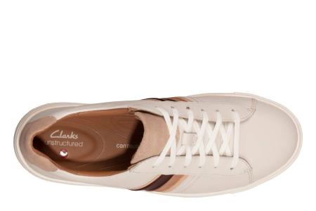 Женские кеды Clarks Un Maui Band 26150528, белые Женские кеды Clarks Un Maui Band 26150528, белые