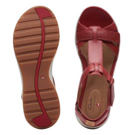 Женские сандалии Clarks Un Adorn Vibe 26141723, красные