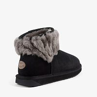 Stingers Pyke W13193 - Женские полусапоги из овчины (угги) EMU Australia, черные Stingers Pyke W13193 - Женские полусапоги из овчины (угги) EMU Australia, черные