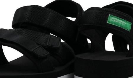 Женские сандалии United Colors of Benetton FROCK HIGH BTW119500, черные