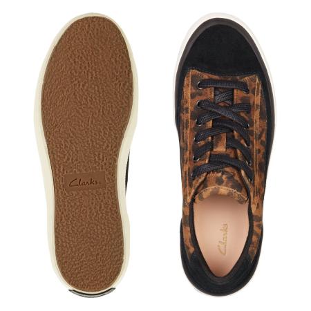 Женские кеды Clarks Aceley Lace 26161179, коричневые