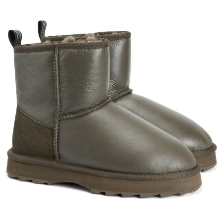 Женские угги EMU Australia Sharky Mini Town W12637, оливковые