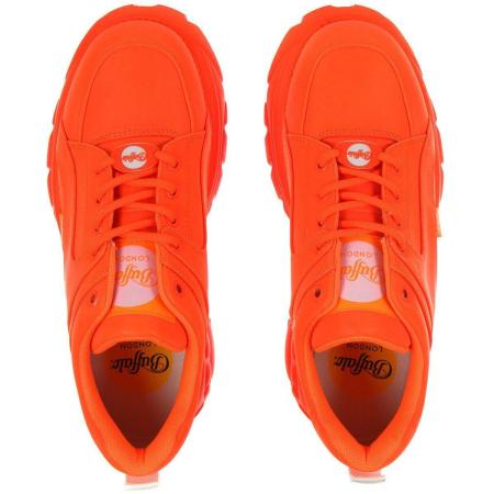 Женские кроссовки Buffalo shoes 1337-14 1533074, оранжевые