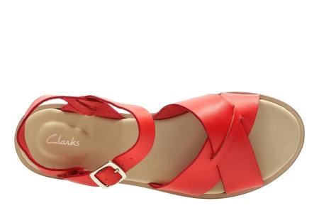 Женские сандалии Clarks Willow Gild 26140776, оранжевые