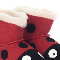 Ladybird Walker B10317 - Детские ботинки из овчины (угги) EMU Australia, красные Ladybird Walker B10317 - Детские ботинки из овчины (угги) EMU Australia, красные