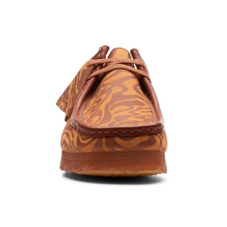 Мужские полуботинки Clarks WallabeeWW Lo 26147073, коричневые