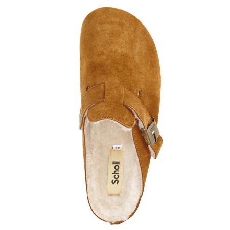 Женские тапочки SCHOLL GRACE F F316351175, коньячные