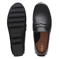 Oswick Bar 26166673 - Мужские мокасины Clarks, черные