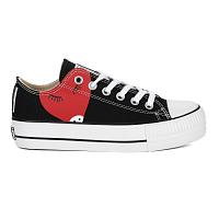 KAYA LOW B51-3707-01 - Женские кеды British Knights, черные