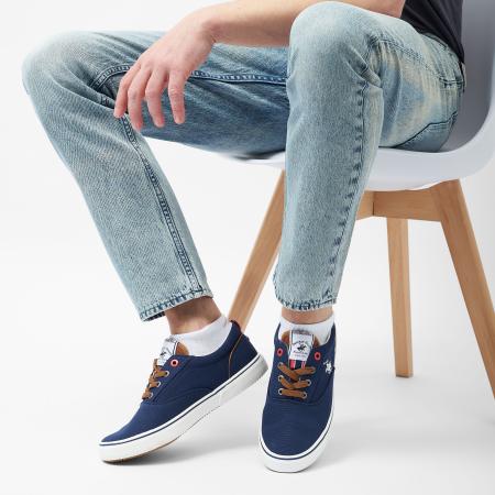 Мужские кеды Beverly Hills Polo Club BATH CVS BHM510210, синие