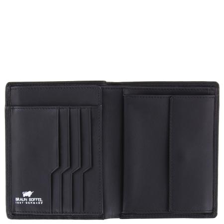 Мужской кошелек Braun Buffel GOLF SECURE North Coin Wallet 8CS 90041, черный