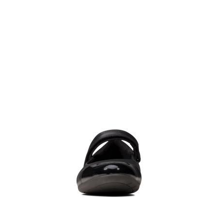 Детские туфли на ремешке Clarks Scala Gem K 26149553, черные