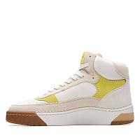 Clarks CraftCourt Top 26172677 - Мужские высокие кроссовки Clarks, белые Clarks CraftCourt Top 26172677 - Мужские высокие кроссовки Clarks, белые