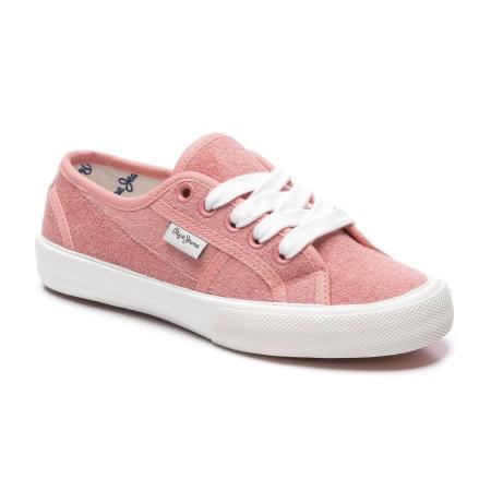 Детские кеды Pepe Jeans London BAKER TOWEL PGS30428, коралловые