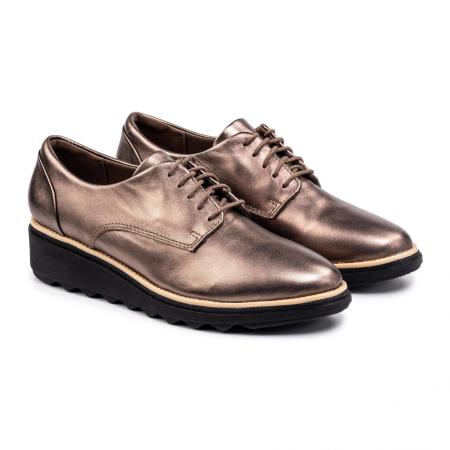 Женские дерби Clarks Sharon Noel 26148916, серые