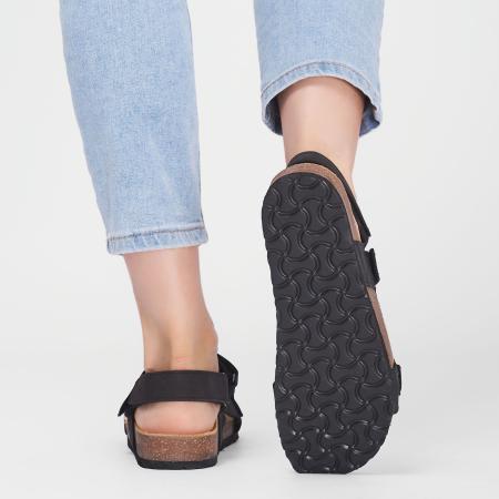 Женские сандалии Bugatti 44403337-3500, чёрные