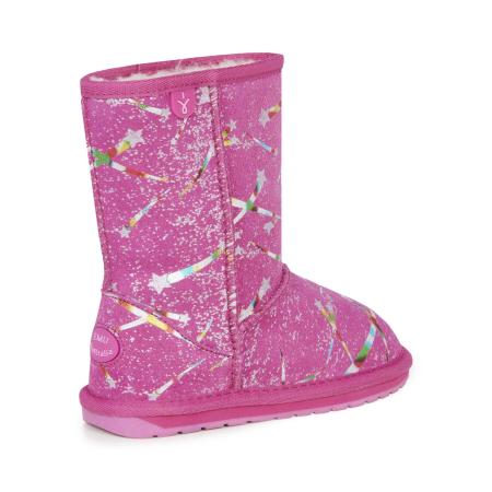 Детские сапоги из овчины (угги) EMU Australia Shooting Star K12612, фуксия
