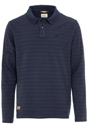 Мужское поло Camel Active GMD, Struktur 409865-1P01, синее