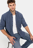 BLOUSE 409145-4S45 - Мужская рубашка Camel Active, синяя