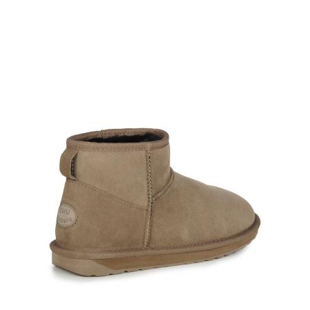 Женские ботинки из овчины (угги) EMU Australia Stinger Micro W10937 (жен. полусапоги из овчины (у W10937, коричневые