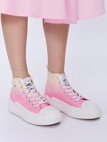 KAYA FLOW MID B51-3736-02 - Женские высокие кеды British Knights, розовые