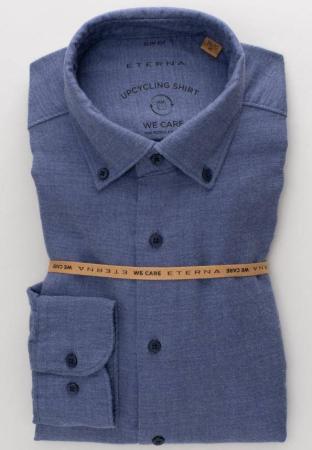 Мужская рубашка ETERNA 2389-17-MS74, синяя