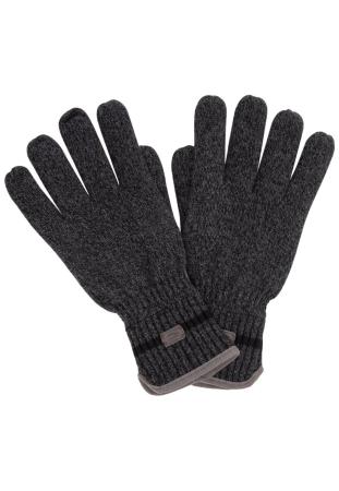 Мужские перчатки Camel Active Knitted Gloves 408520-8G52, серые Мужские перчатки Camel Active Knitted Gloves 408520-8G52, серые