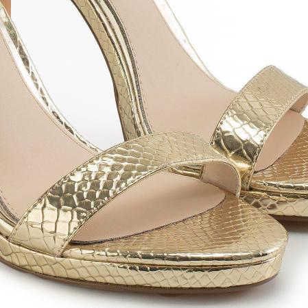 Женские босоножки Buffalo shoes JANNA 1291160, золотые