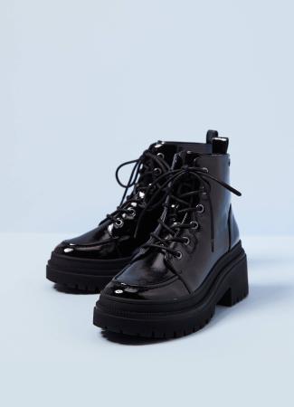 Женские высокие ботинки Pepe Jeans London ROCK LACES PLS50427, черные