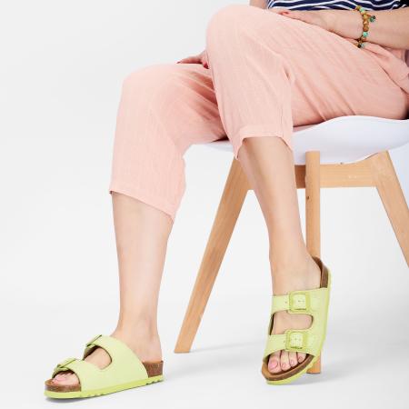 Женские пантолеты SCHOLL MALAREN LOW F310701046, зеленые