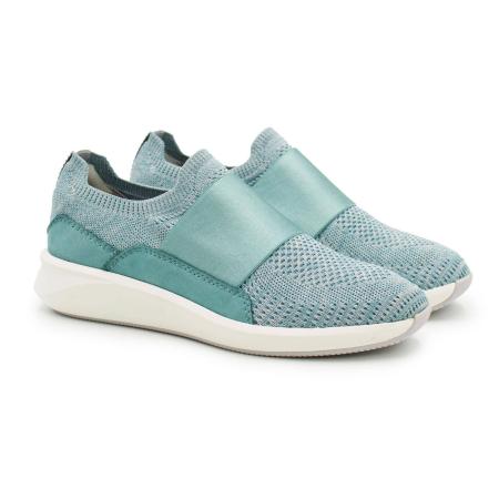 Женские кроссовки Clarks Un Rio Knit 26166309, голубые