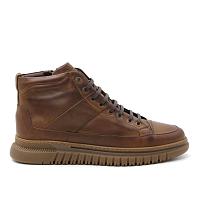BC13401-K-180 - Мужские высокие кеды Clarks, коньячные  BC13401-K-180 - Мужские высокие кеды Clarks, коньячные