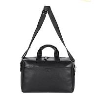 LEATHER HAND BAG RF43177 - Мужская сумка дорожная Royalfinch, черная