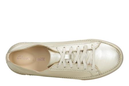 Женские кеды Clarks Hidi Holly 26138878, бежевые