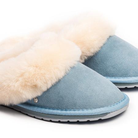 Женские тапочки EMU Australia Jolie W10015, голубые