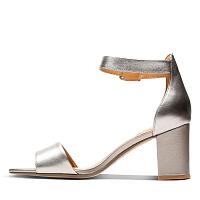 Deva Mae 26133032 - Женские босоножки Clarks, серебряные Deva Mae 26133032 - Женские босоножки Clarks, серебряные