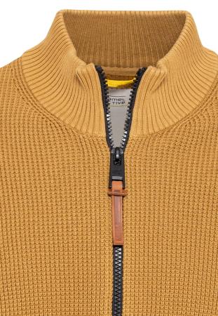 Мужской кардиган Camel Active Knitjacket 409503-2K13, бежевый
