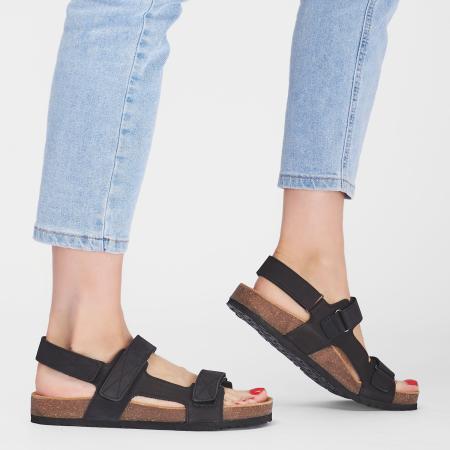 Женские сандалии Bugatti 44403337-3500, чёрные