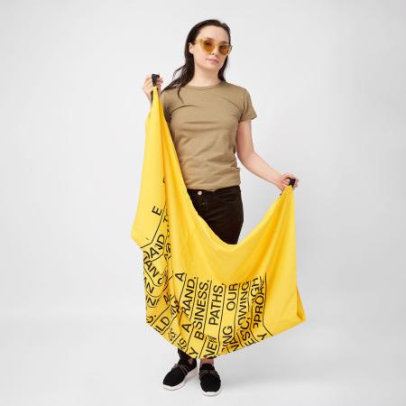 Женская сумка Closed bag C90312-75P-PR, желтая