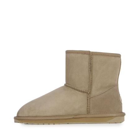 Женские полусапоги из овчины (угги) EMU Australia Stinger Mini W10003, коричневые