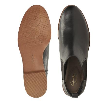 Женские челси Clarks Taylor Shine 26111965, черные Женские челси Clarks Taylor Shine 26111965, черные