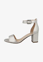 Clarks Deva Mae 26172737 - Женские туфли с открытым мыском/закрытой пяткой Clarks, серебряные