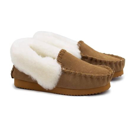 Женские тапочки EMU Ridge SMU Molly Moccasin RW10021, коричневые