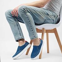 MARPHY MIX BHM514020 - Мужские слипоны Beverly Hills Polo Club, синие MARPHY MIX BHM514020 - Мужские слипоны Beverly Hills Polo Club, синие