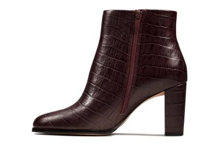 Женские ботильоны Clarks Kaylin Fern 26146298, бордовые