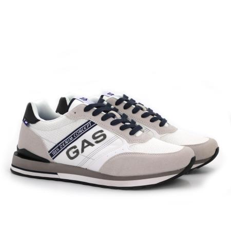 Мужские кроссовки GAS SEDRIK MIX GAM413903, белые Мужские кроссовки GAS SEDRIK MIX GAM413903, белые