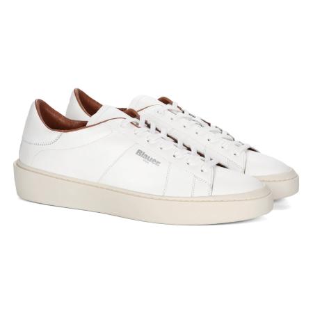 Мужские кеды Blauer STATEN S3STATEN01-VEG, белые Мужские кеды Blauer STATEN S3STATEN01-VEG, белые