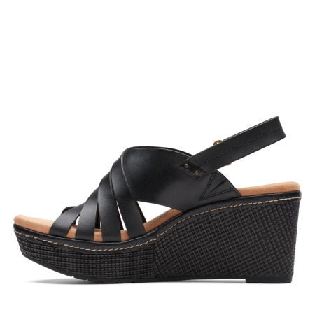 Женские босоножки Clarks Clarks Elleri Grace 26171531, черные