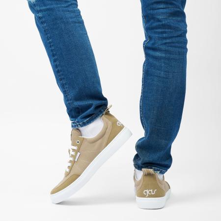 Мужские кеды GAS HANCOCK LOW MIX GAM514005, бежевые